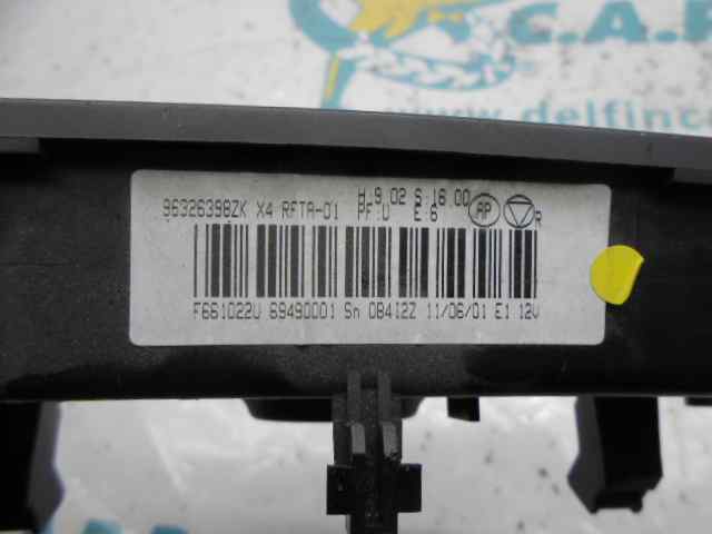 BMW C5 1 generation (2001-2008) Climate  Control Unit 69490001,96326398ZK 18475785