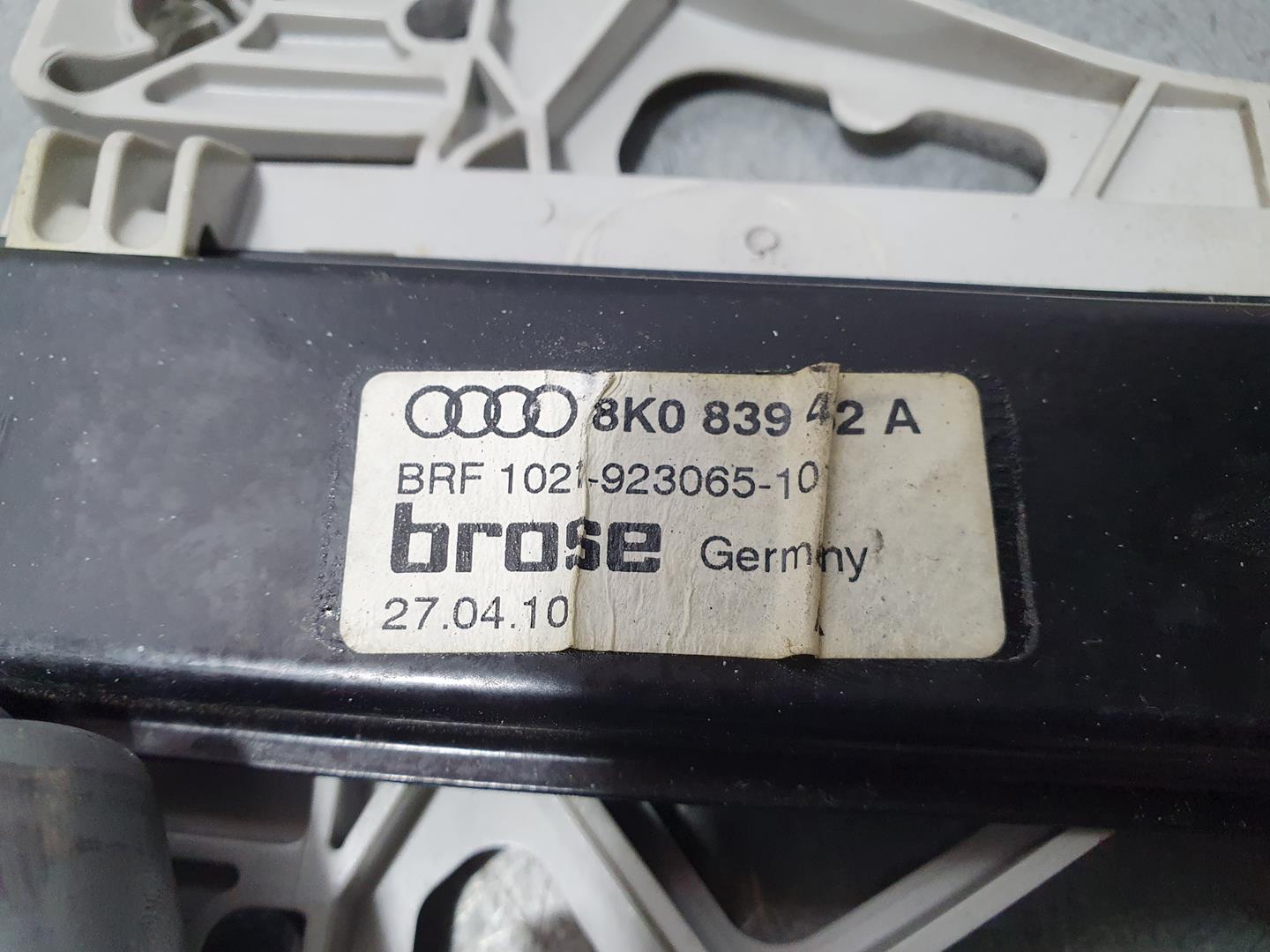 AUDI A4 B8/8K (2011-2016) Lève-vitre de porte arrière droite 8K0839462A, 102192306510, BROSEELECTRICO2PINS 23656120