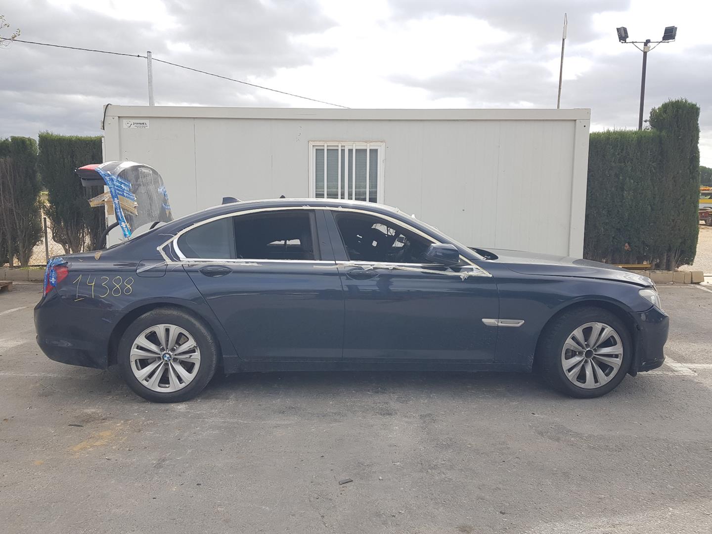 BMW 7 Series F01/F02 (2008-2015) Стеклоподъемник задней правой двери 7182096, 963239, 6PINES 24076675