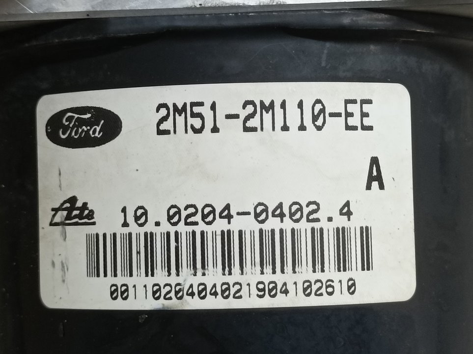 FORD Focus 1 generation (1998-2010) ABS pumpe 2M512M110EE, 10020404024, ATE 24077247