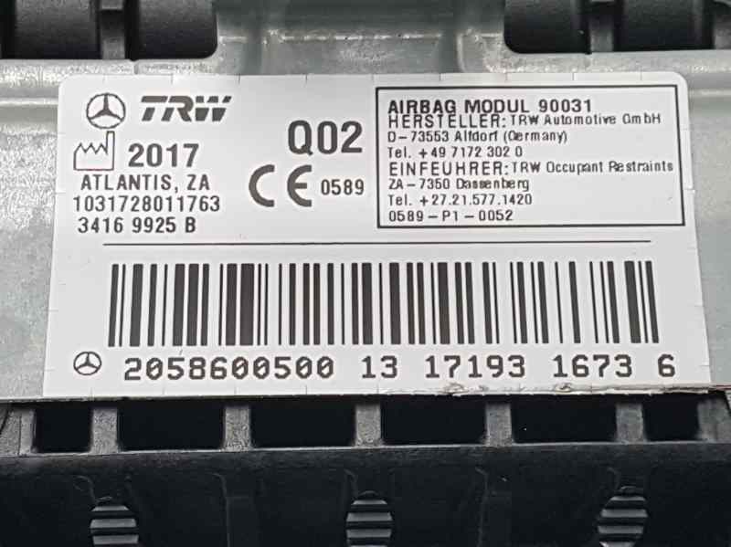 MERCEDES-BENZ C-Class W205/S205/C205 (2014-2023) Other part 2058600500,34169925B 18616799