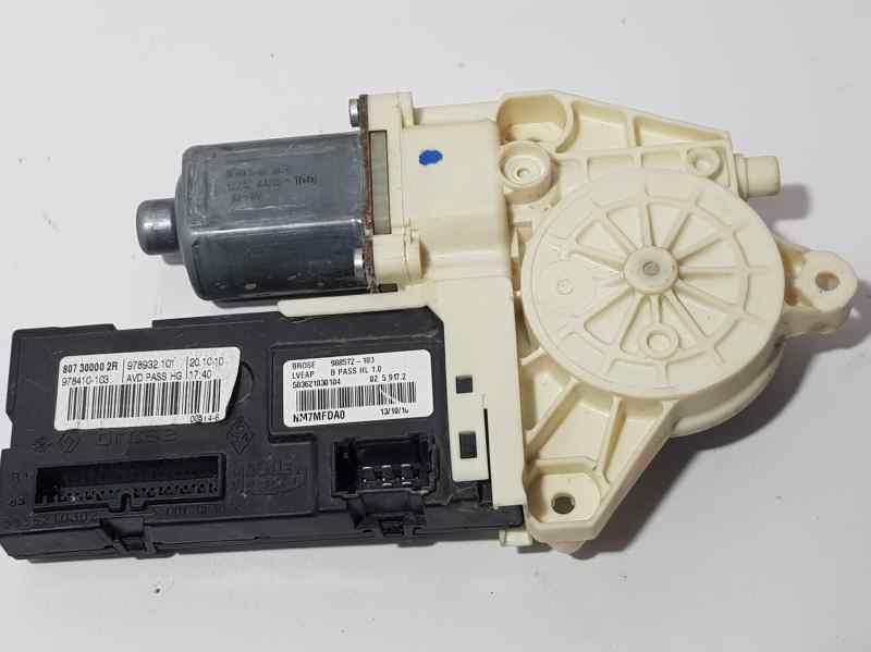 TOYOTA Laguna 3 generation (2007-2015) Front Right Door Window Control Motor 807300002R, 978410103 18690583