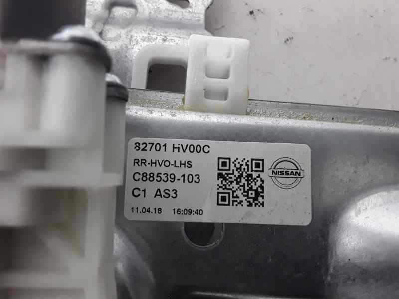 NISSAN Qashqai 2 generation (2013-2023) Стеклоподъемник задней левой двери 82701HV00C, 6CABLES 18639229