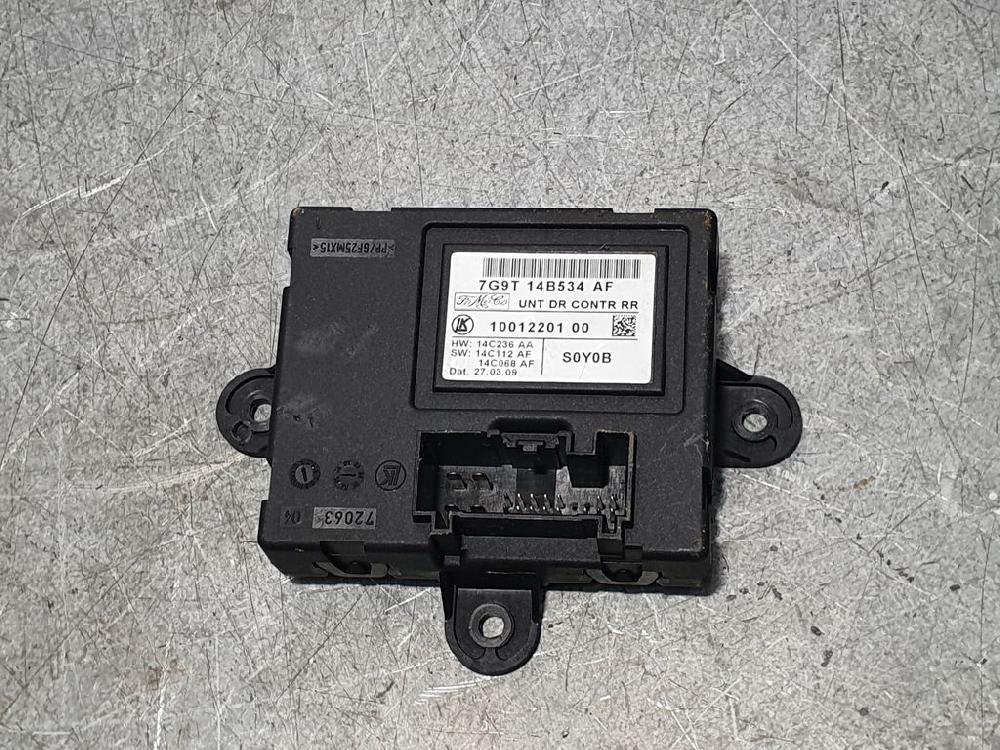 FORD S-Max 1 generation (2006-2015) Other Control Units 7G9T14B534AF, 1001220100 23619149