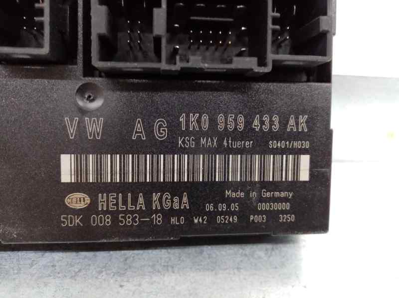 SEAT Leon 2 generation (2005-2012) Comfort Control Unit 1K0959433AK, 5DK008583, HELLA 18660578