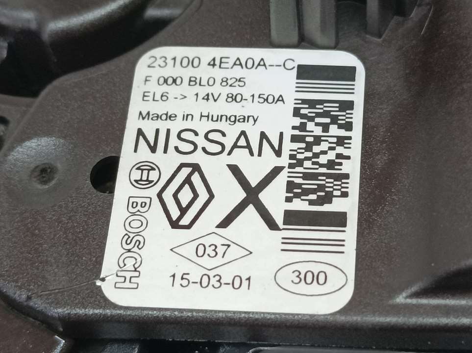 NISSAN Pulsar C13 (2014-2018) Generatorius 231004EA0A,F000BL0825 20611963