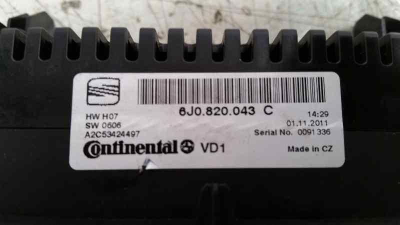 DODGE Ibiza 4 generation (2008-2017) Unitate de control al climei A2C53424497, 6J0820043C 18508966