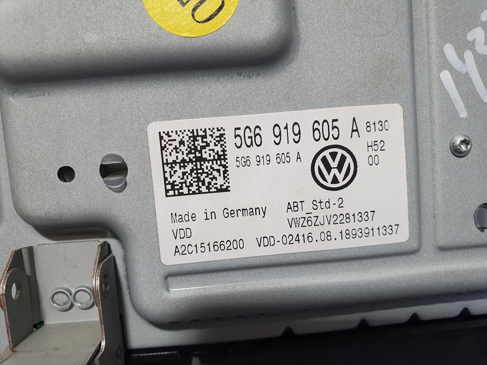 VOLKSWAGEN Polo 6 generation (2017-2024) Music Player With GPS 5G6919605A, A2C15166200 21271701