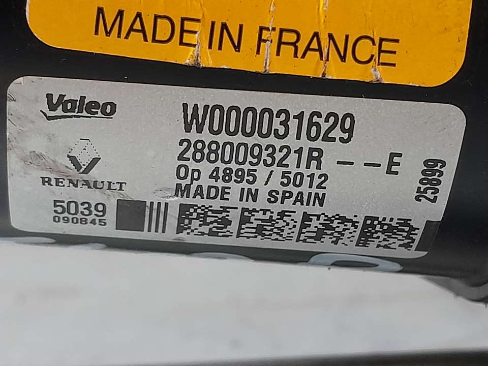 DACIA Sandero 2 generation (2013-2020) Priekšējā stikla tīrītāja mehānisms 288009321R 24311303