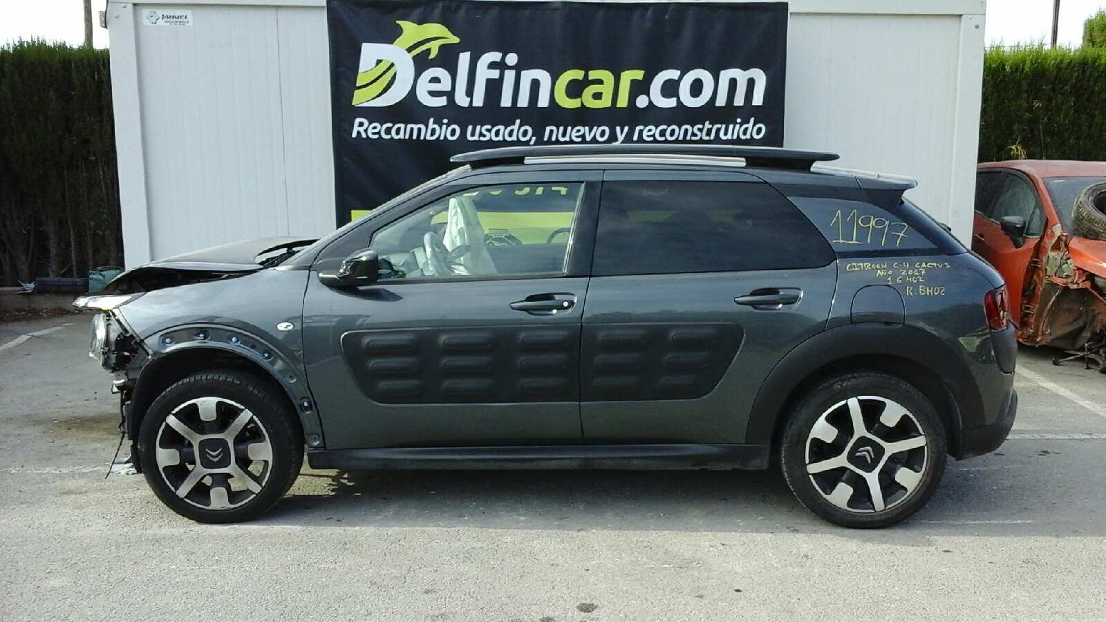 CITROËN C4 Cactus 1 generation (2014-2024) Lève-vitre de porte avant gauche 9674252380, 2PINS 18626920