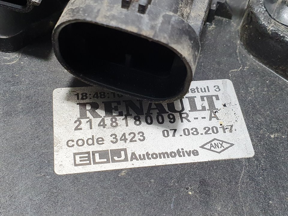 RENAULT Clio 3 generation (2005-2012) Diffuservifte 214818009R 20147317