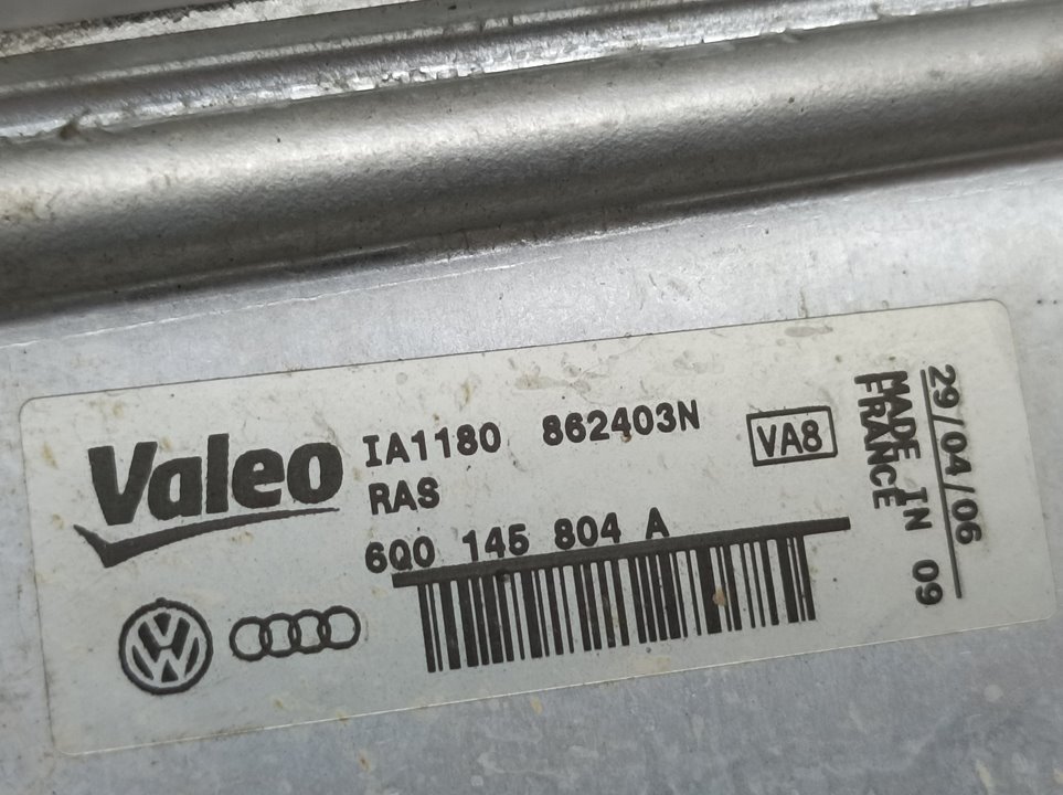 VOLKSWAGEN Polo 4 generation (2001-2009) Радиатор интеркулера 6Q0145804A, 862403N, VALEO 24072914