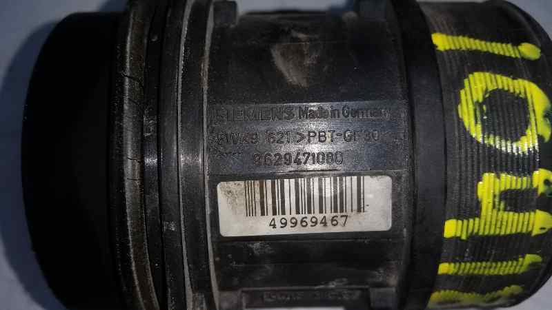 MITSUBISHI 307 1 generation (2001-2008) Mass Air Flow Sensor MAF 5WK9621PBTGF3O, 9629471080 18558447