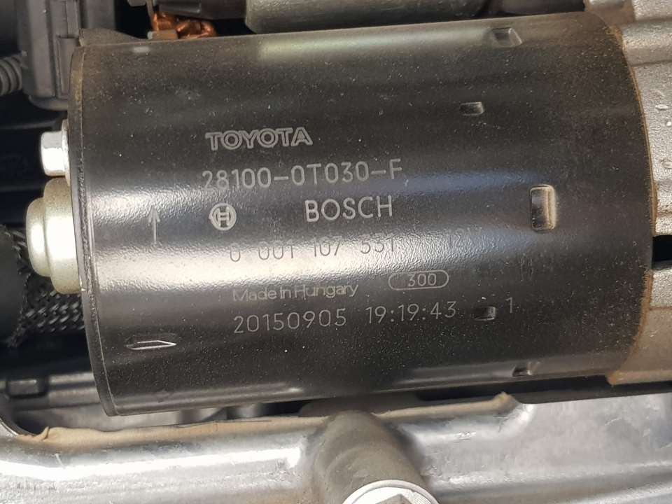 TOYOTA Verso 1 generation (2009-2015) Starter Motor 281000T030F, 0001107531 23959022