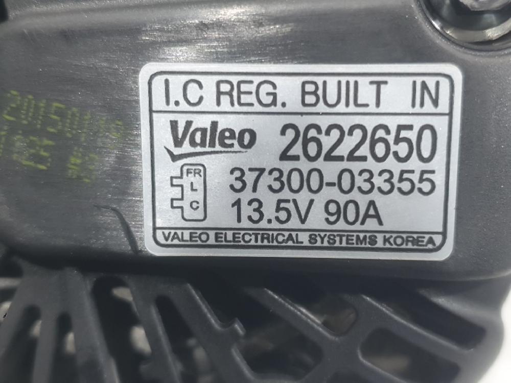 Alternador G4LA 3730003355 de Kia Rio iii (ub) 2011-2017 84 CV - pieza usada
