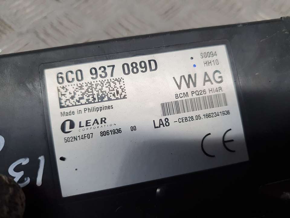 VOLKSWAGEN Polo 5 generation (2009-2017) Alte unități de control 6C0937089D, 502N14F07 23873726