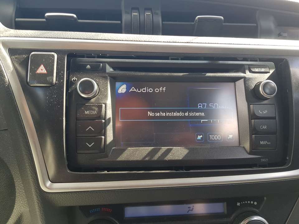 TOYOTA Auris 1 generation (2006-2012) Music Player With GPS C/SISTEMACD 24108371