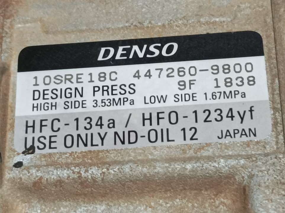 TOYOTA Land Cruiser Prado 90 Series (1996-2002) Kondicionieriaus siurblys (kompresorius) 4472609800,10SRE18C 26527593