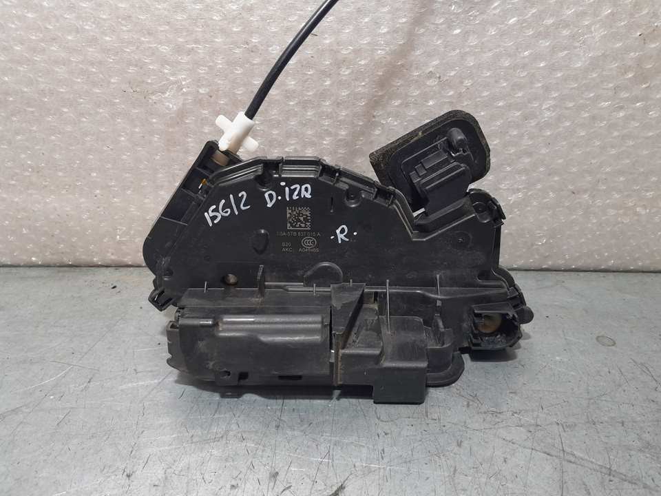 SKODA Octavia 3 generation (2013-2020) Front Left Door Lock 5TB837015A, 7PINES 25158012