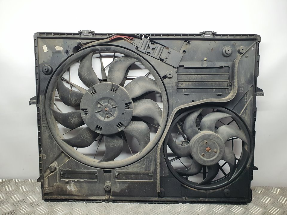 PORSCHE Cayenne 955 (2002-2010) Difūzoriaus ventiliatorius 7LO121203G, 0130706809 24003552