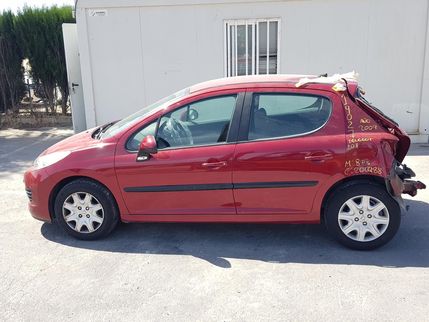 PEUGEOT 207 1 generation (2006-2009) Автомагнитола без навигации 96662669XT03 23620597