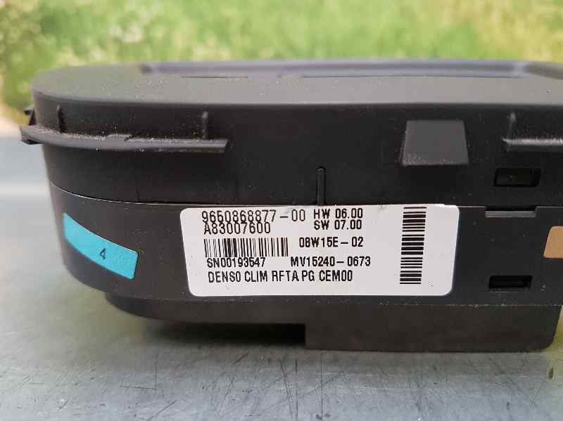 CITROËN C4 Picasso 1 generation (2006-2013) Climate  Control Unit 9650868877, A83007600 23721541