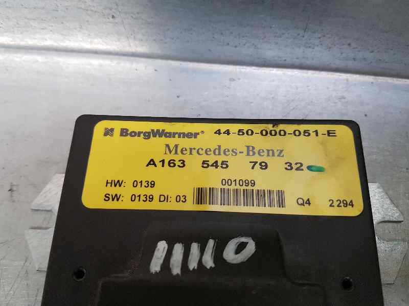 MERCEDES-BENZ M-Class W163 (1997-2005) Suspension control unit A1635457932, 4450000051E, BORGWARNER 18583452
