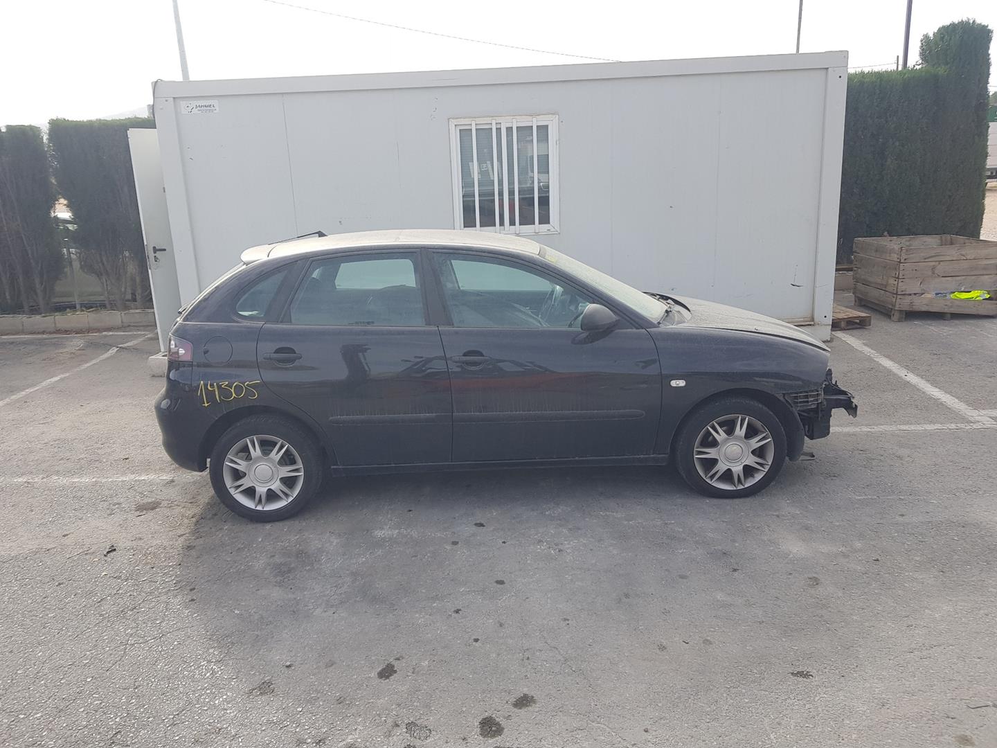 SEAT Ibiza 3 generation (2002-2008) Priekinis kairys pusašis 6Q0407271AT 23629626