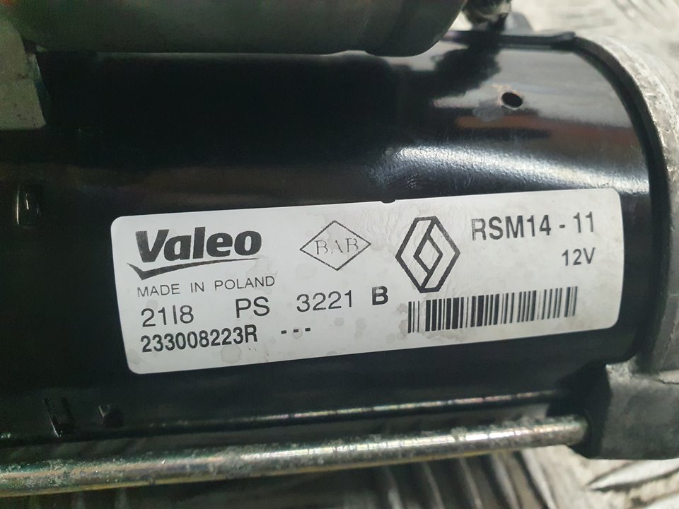 RENAULT Kangoo 2 generation (2007-2021) Μίζα 233008223R,RSM1411 21583169