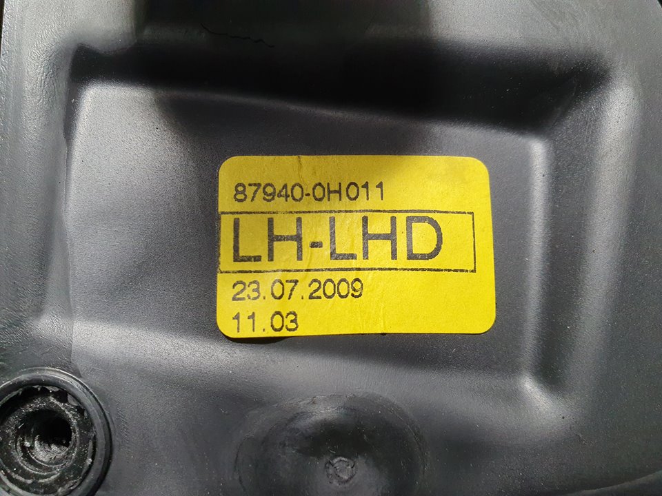 CHEVROLET Aygo 1 generation (2005-2014) Ляво странично огледало 879400H011 22074833