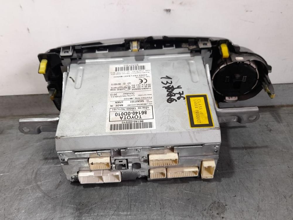 TOYOTA Yaris 3 generation (2010-2019) Player muzical cu navigație 861400D010 18699420