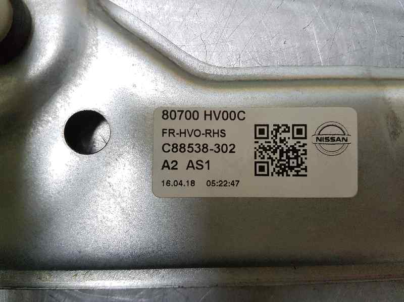 NISSAN Qashqai 2 generation (2013-2023) Стеклоподъемник передней правой двери 80700HV00C, C88538302 18639295