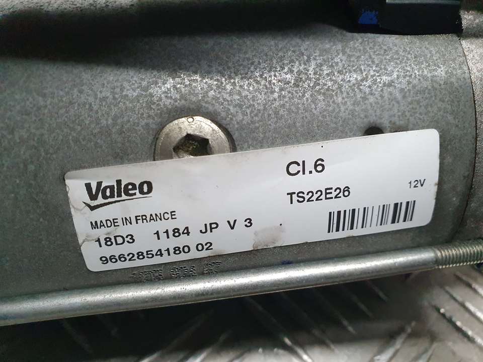 PEUGEOT 208 Peugeot 208 (2012-2015) Starter Motor 9662854180, TS22E26, VALEO 22517321