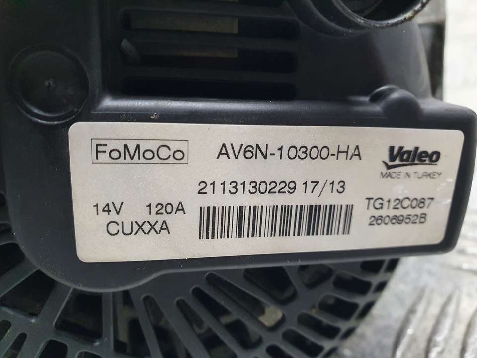 FORD Fiesta 5 generation (2001-2010) Alternator AV6N10300HA, TG12C087, VALEO 23641962