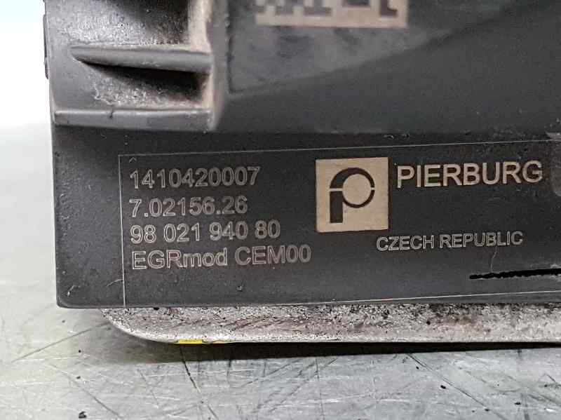 PEUGEOT 5008 1 generation (2009-2016) EGR Valve 9802194080, 70215626, PIERBURG 18589787