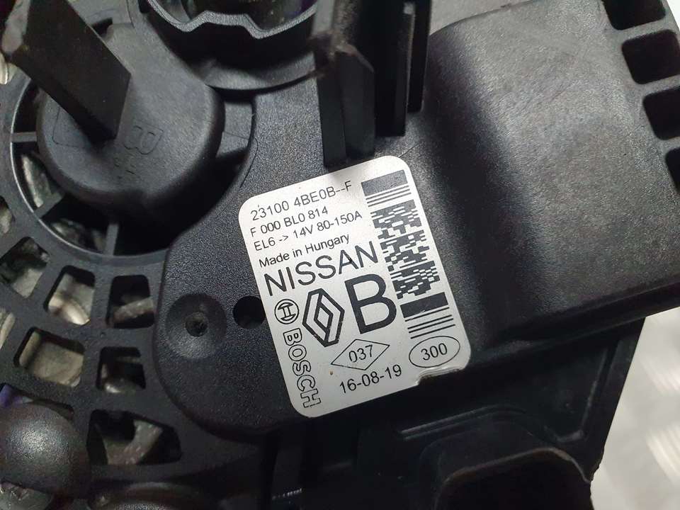 NISSAN Qashqai 2 generation (2013-2023) Generatorius 231004BE0B, F000BL0814 22047358