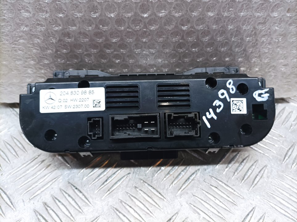 MERCEDES-BENZ C-Class W204/S204/C204 (2004-2015) Climate  Control Unit 2048309885 20143668