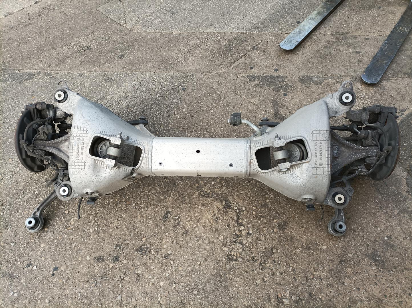 PEUGEOT 508 1 generation (2010-2020) Rear Axle 9640718710, DISCO5TORNC/ABS 18697200