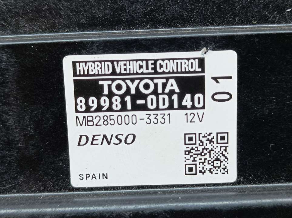 TOYOTA Yaris 3 generation (2010-2019) Other Control Units 899810D140, 2850003331 25224905