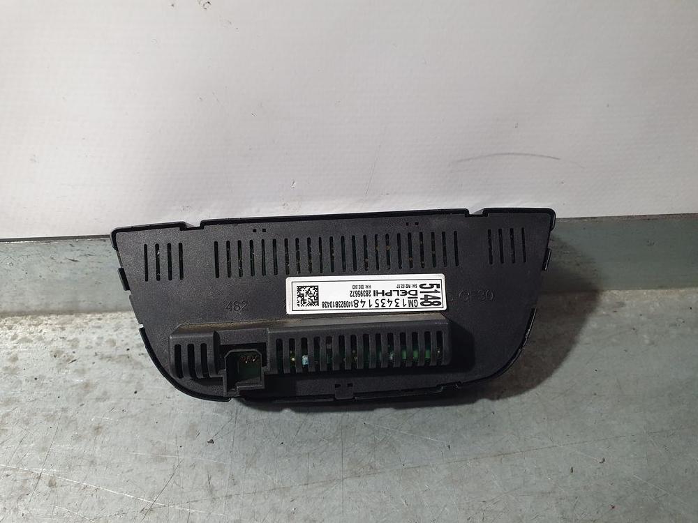 OPEL Astra J (2009-2020) Unitate de control al climei 13435148, 28395672 18713642