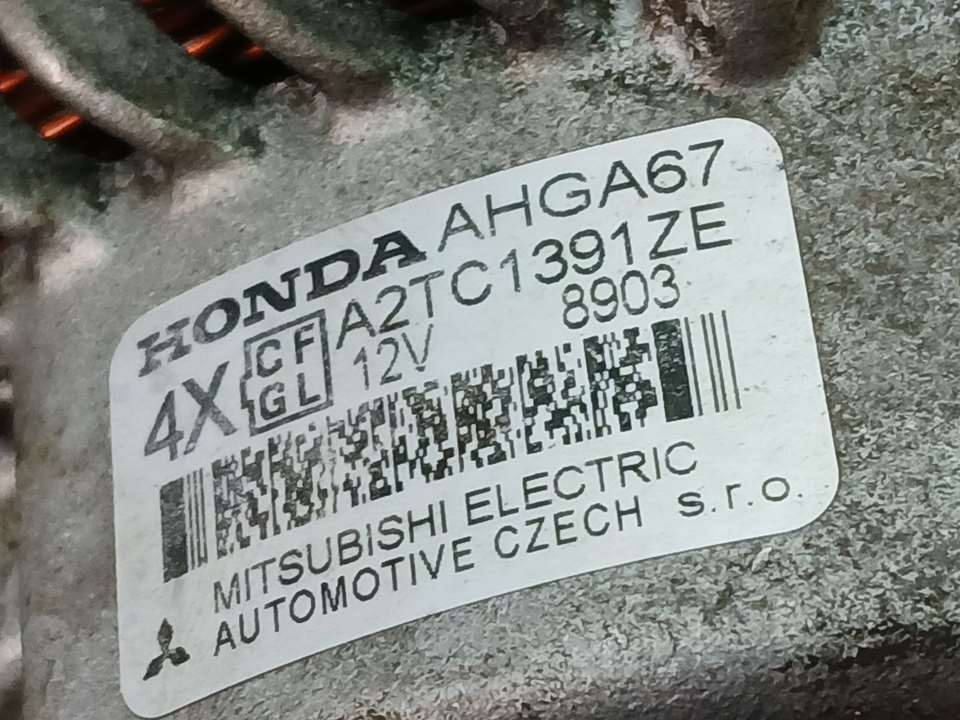 HONDA Civic 8 generation (2005-2012) Генератор AHGA67,A2TC1391ZE 23635450