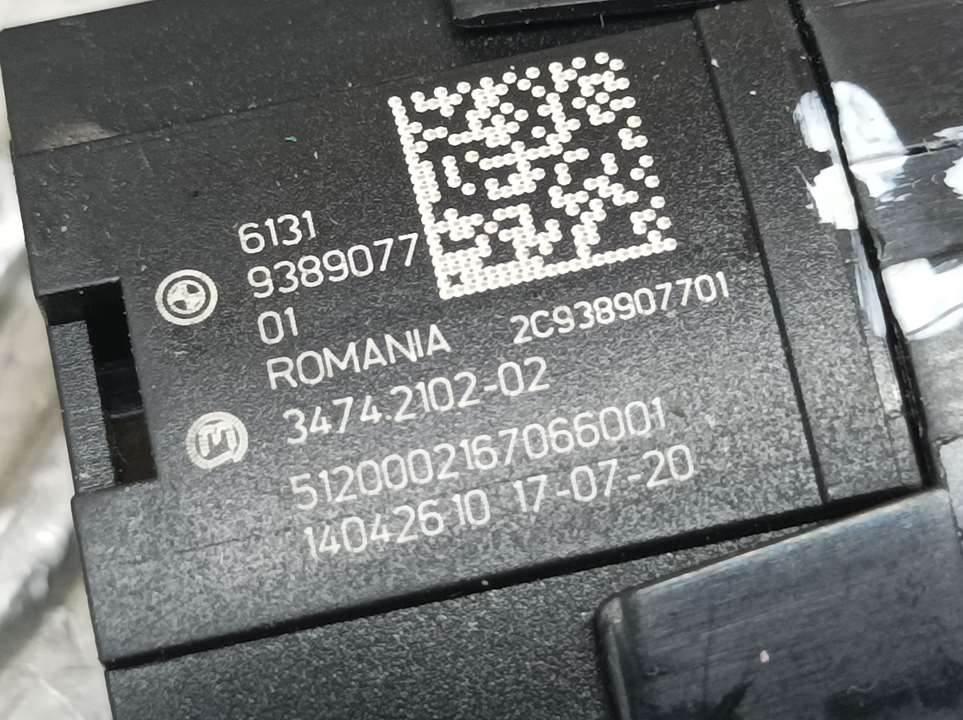 MINI Cooper F56 (2013-2020) Hazard knap 9389077, 2C938907701 25109426