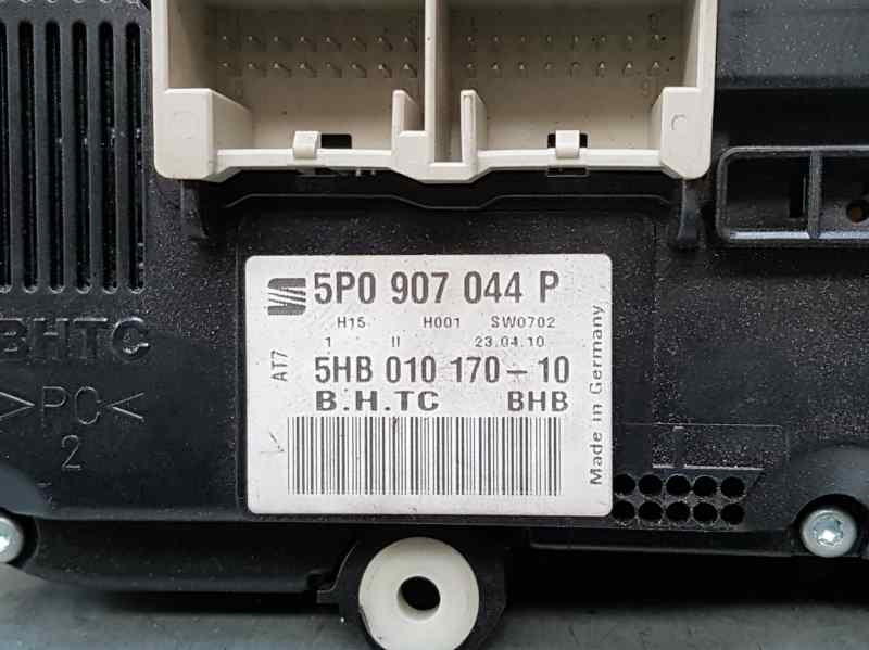 SEAT Leon 2 generation (2005-2012) Climate  Control Unit 5P0907044P, 5HB01017010, BHTC 18645608