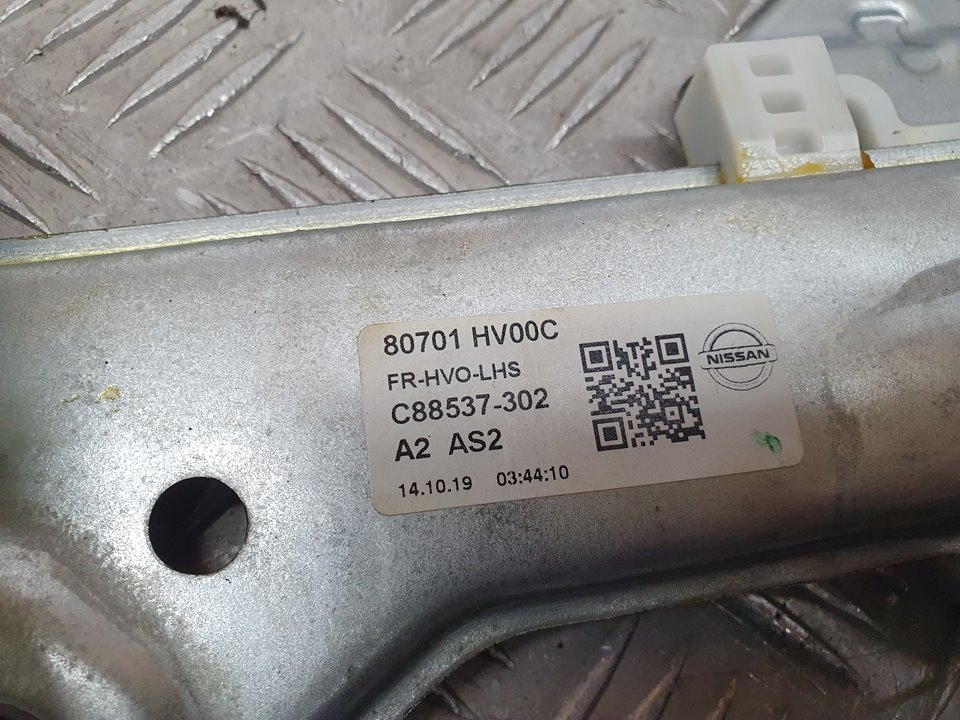 NISSAN Qashqai 2 generation (2013-2023) Priekšējo kreiso durvju logu pacēlājs 80701HV00C, C88537302 18748647