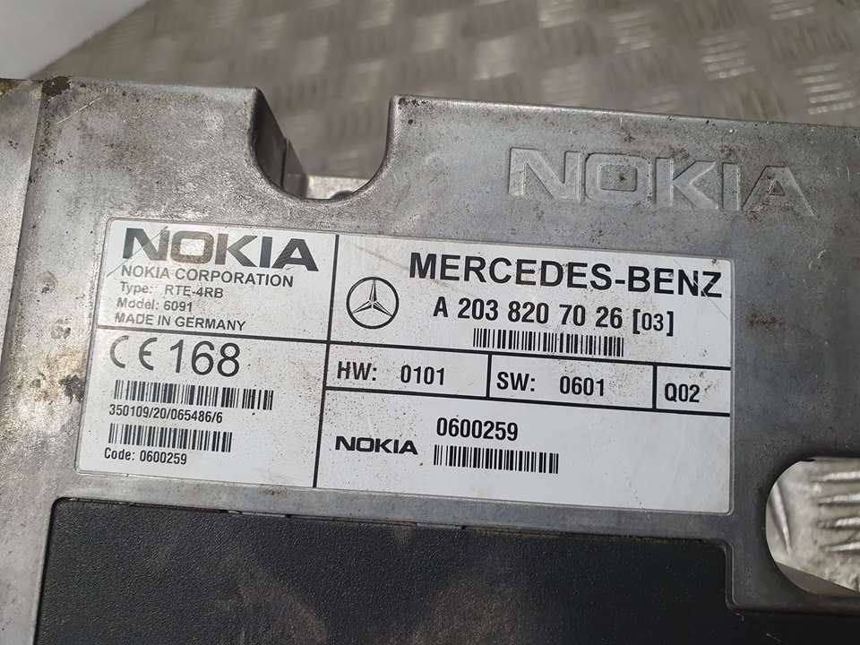 MERCEDES-BENZ C-Class W203/S203/CL203 (2000-2008) Kiti valdymo blokai A2038207026, NOKIA 24705810