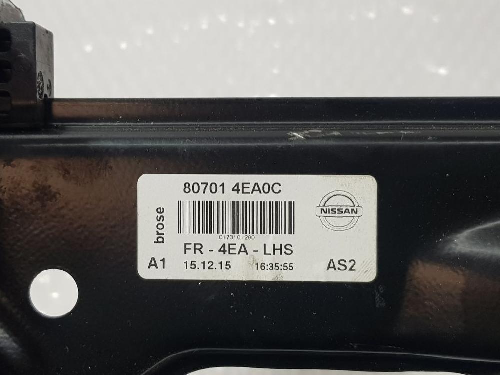 NISSAN Qashqai 2 generation (2013-2023) Стеклоподъемник передней левой двери 807014EA0C 18690206