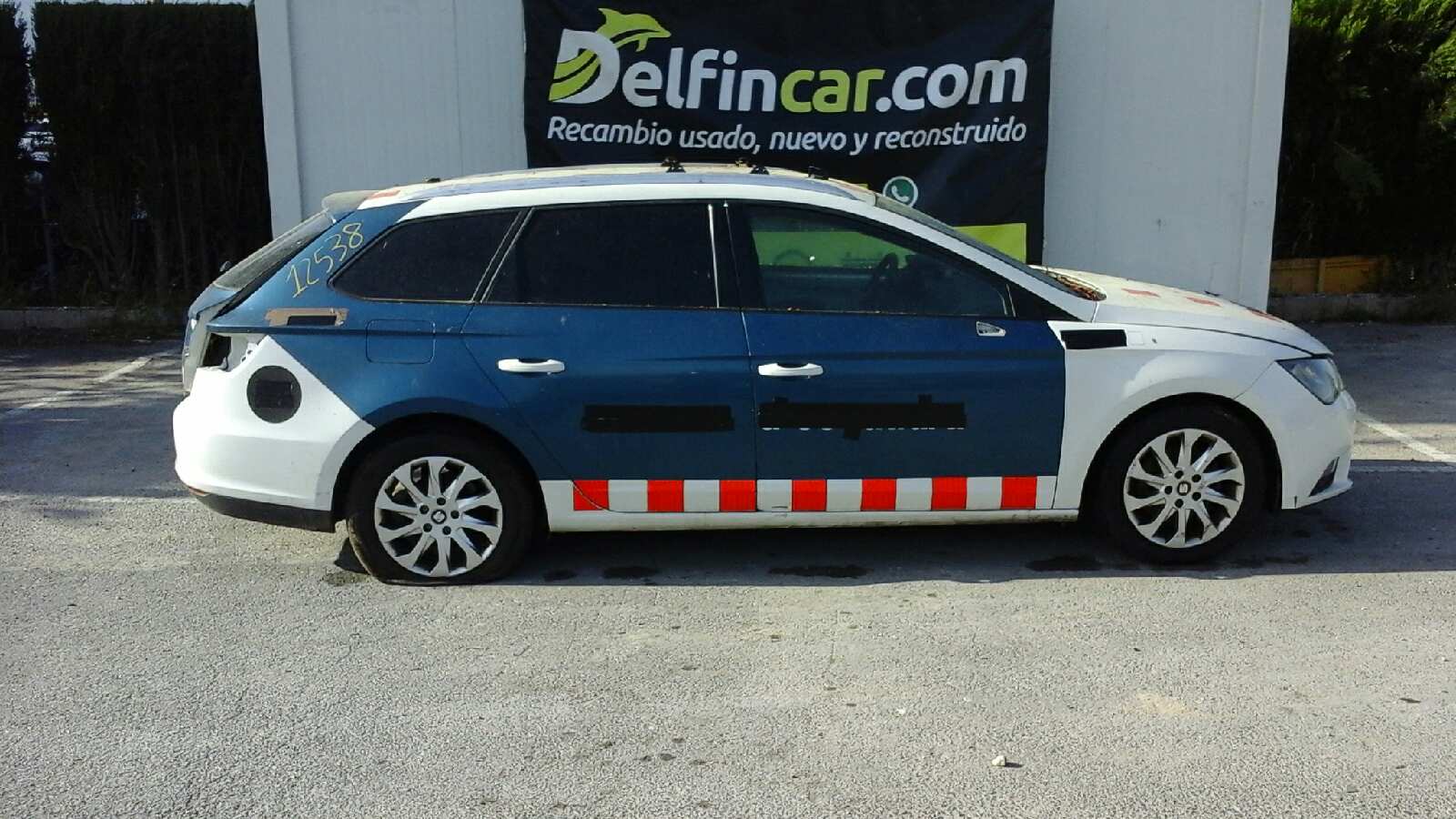 SEAT Leon 3 generation (2012-2020) Маторчик стеклоподъемника передней левой двери 5Q0959801B,0130822717 18654829