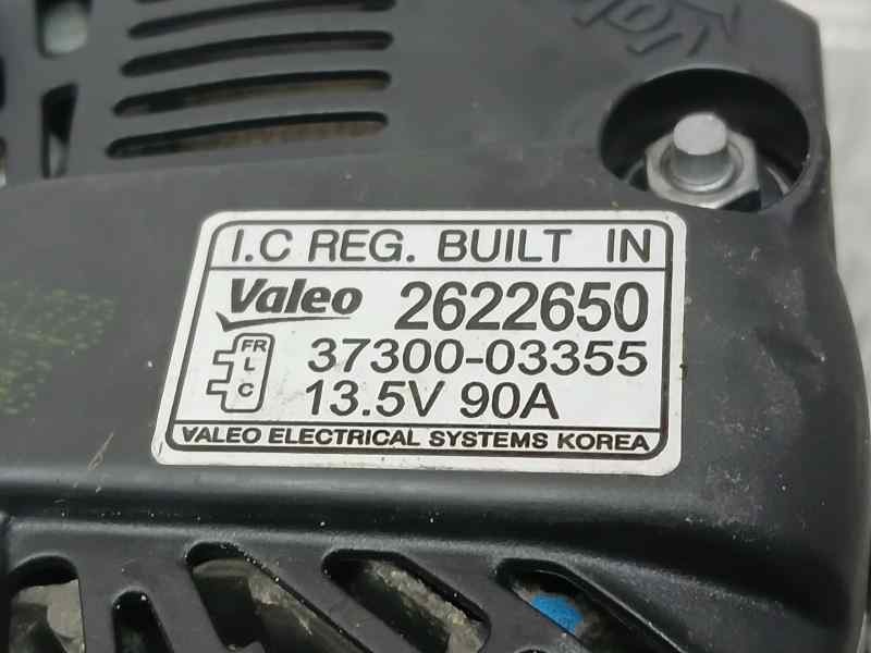 Alternador G4LA 3730003355 de Hyundai I20 ii coupé (gb) 2015-0 84 CV con 48346 km - pieza usada