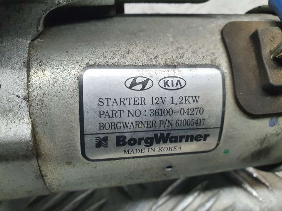 HYUNDAI i20 IB (2 generation) (2014-2020) Starter Motor 3610004270, 61005417 24088741