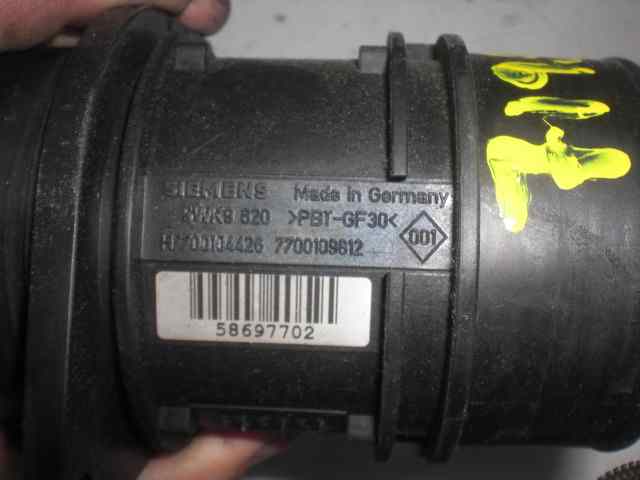 AUDI Megane 2 generation (2002-2012) Mass Air Flow Sensor MAF H7700104426,5WK9620 18427459